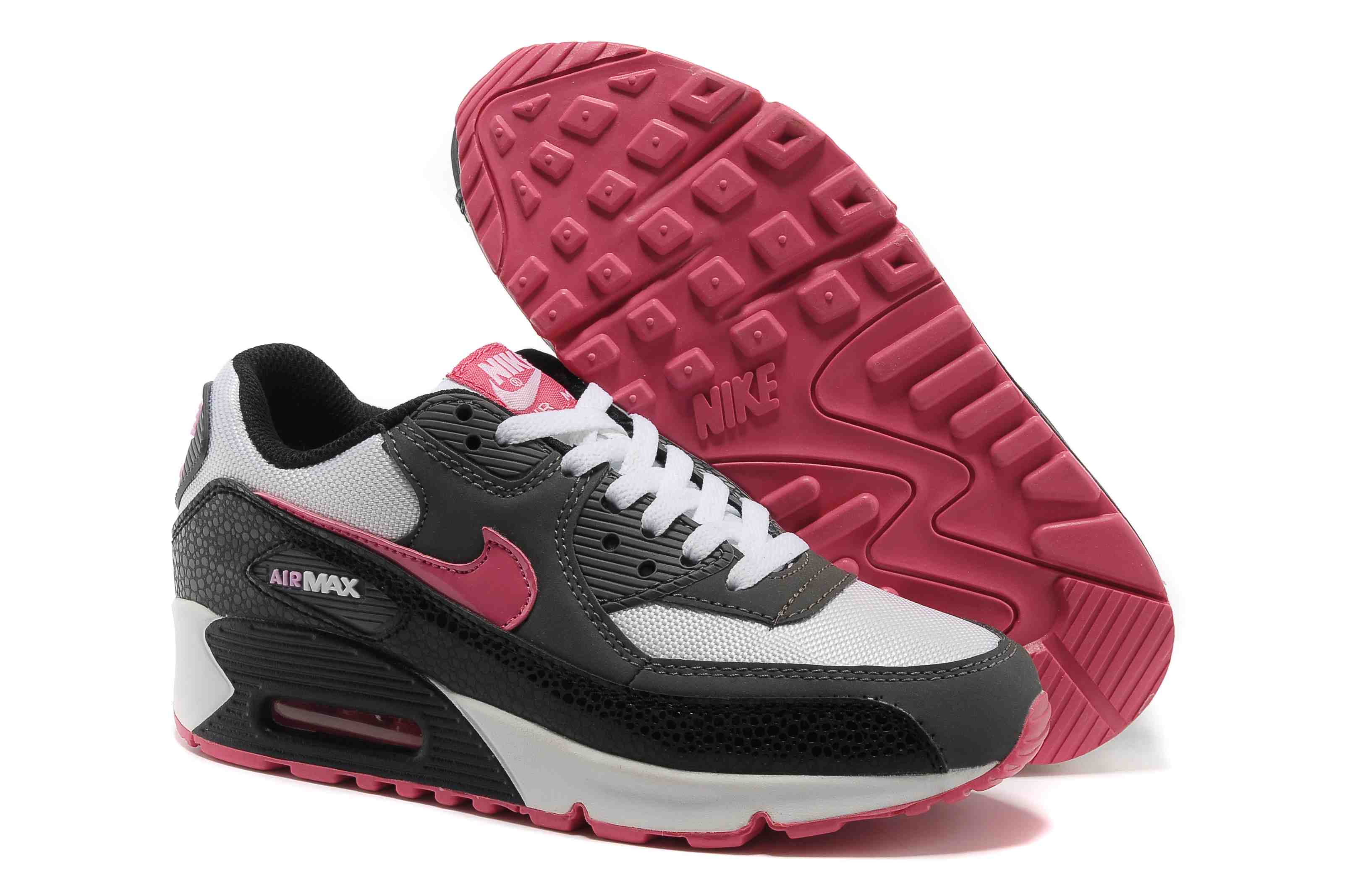 Nike Air Max Shoes Womens Black/Pink/White Online